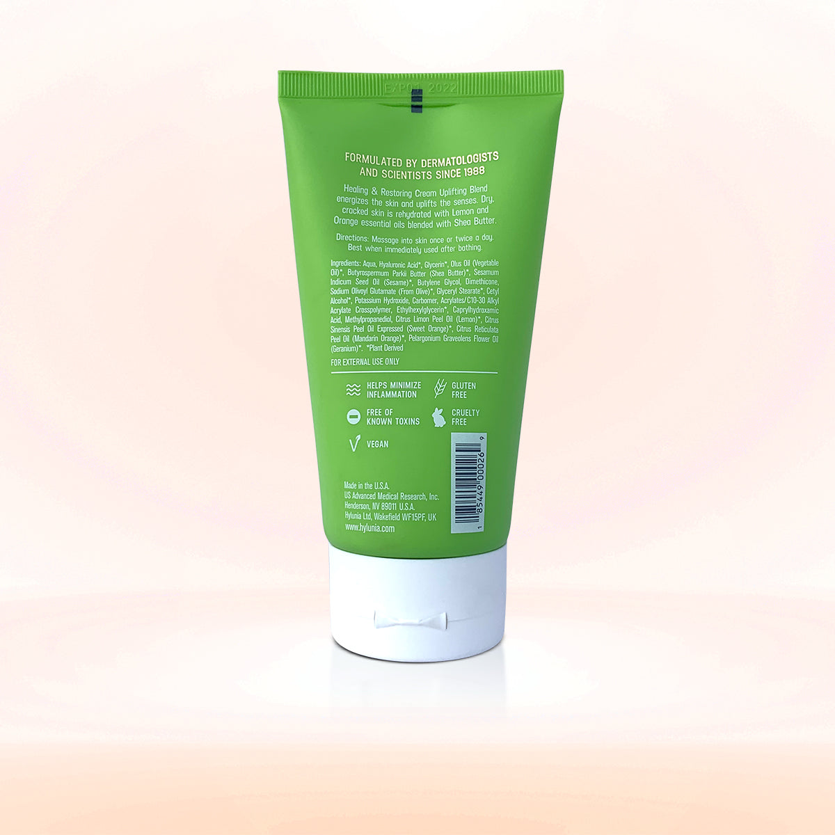 Healing & Restoring Cream - Uplifting Blend Citrus