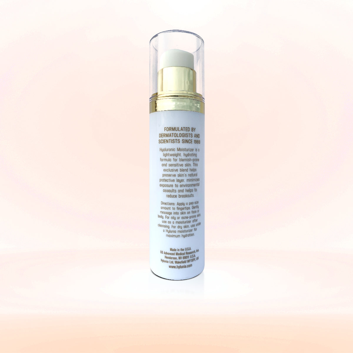 Hyaluronic moisturizer