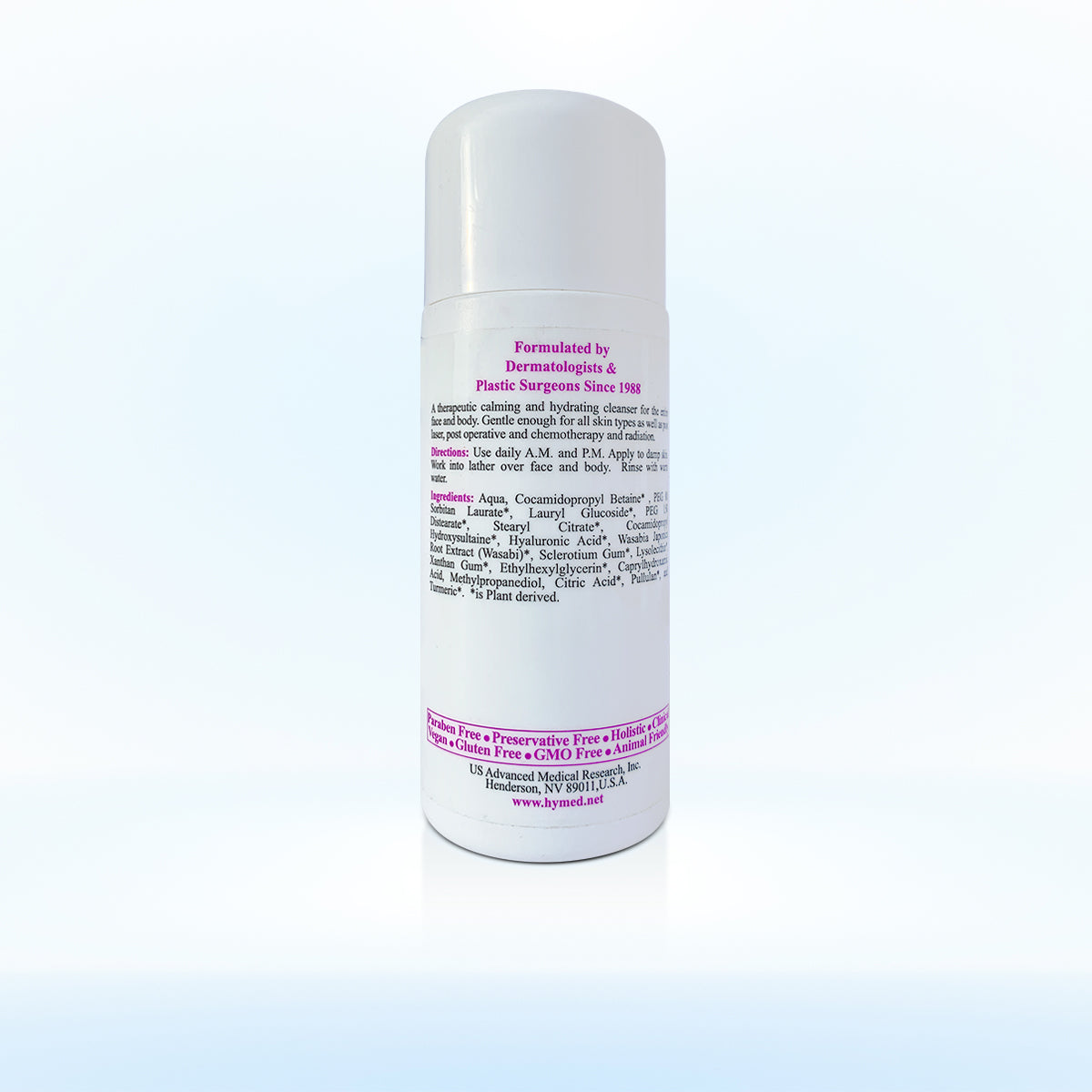 Gentle Skin Cleanser - with Natural Anti-Microbial Ingredients (for cancer centers)