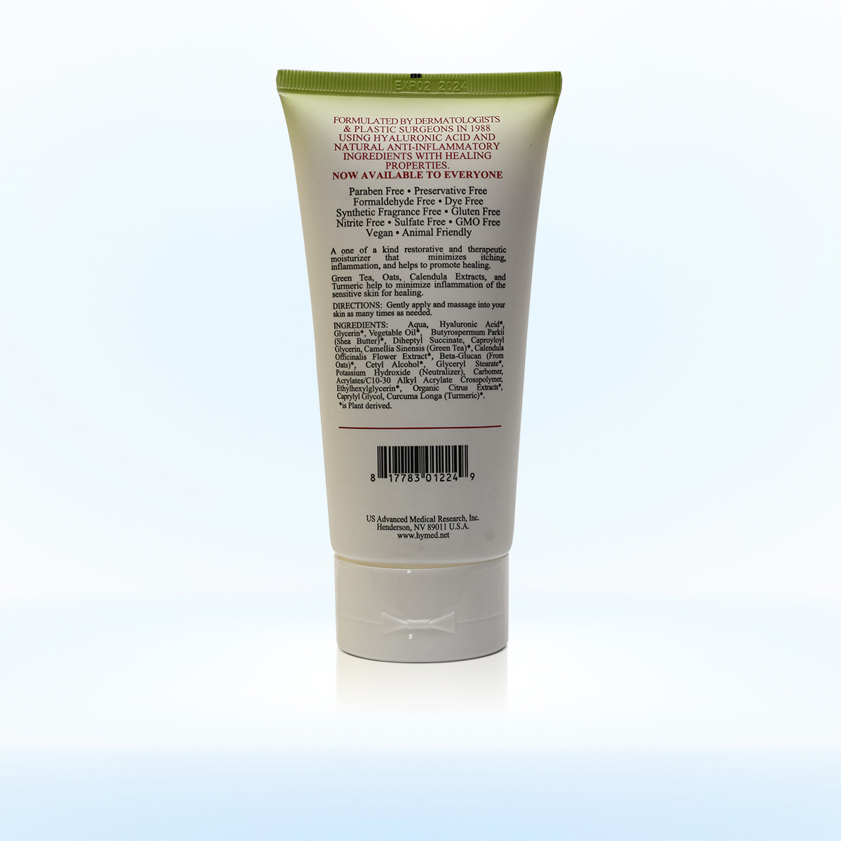 Hyaluronic Reconstructive Creme with Green Tea – For Menopausal Skin