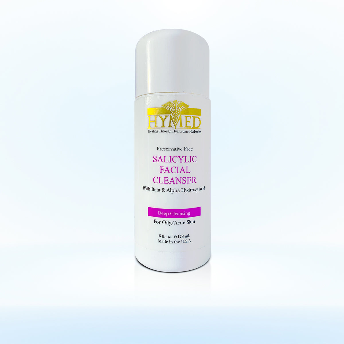 Salicylic Facial Cleanser - with Beta & Alpha Hydroxy Acid