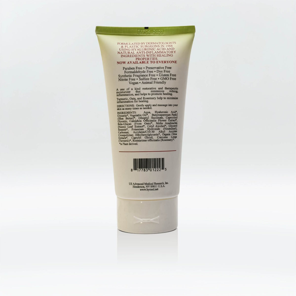 Hyaluronic Reconstructive Creme with Rosemary –  For Dry & Callus Skin