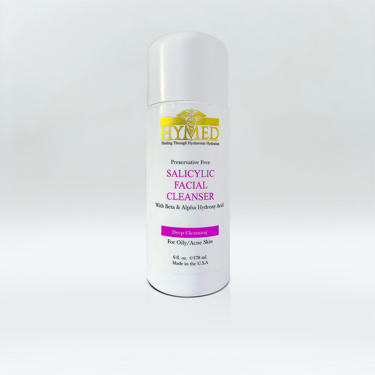 Salicylic Facial Cleanser - with Beta & Alpha Hydroxy Acid