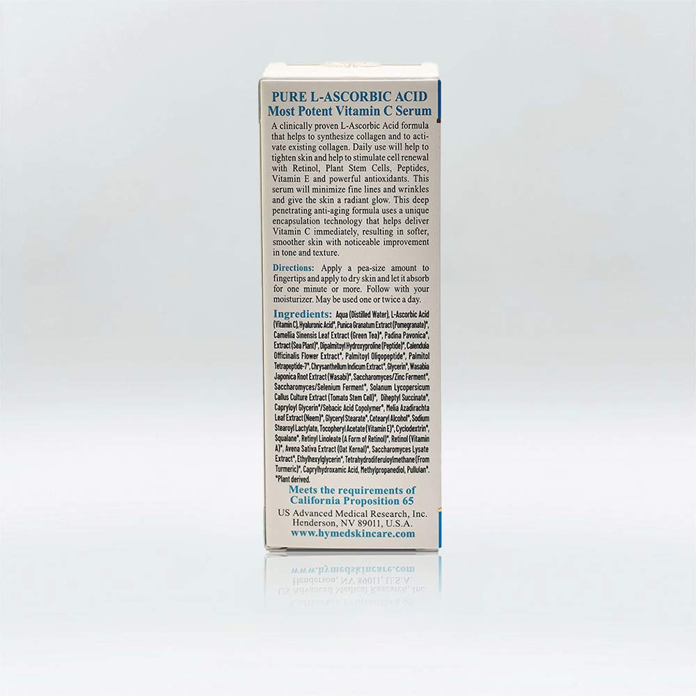Pure L-Ascorbic Acid Vitamin C Serum